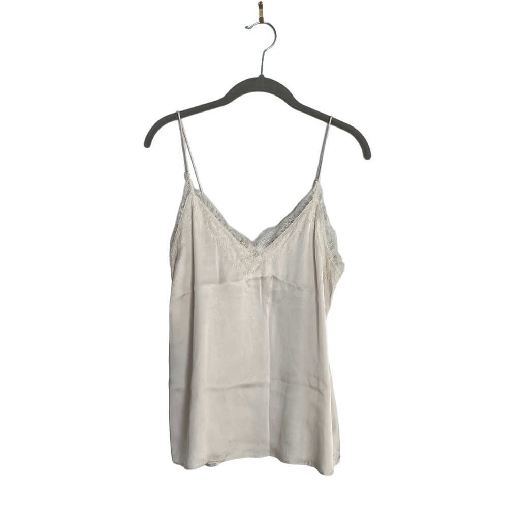Anine Bing Cream Silk Cami